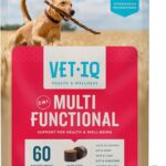 VetIQ 8-in-One Multifunctional Supplement for Dogs, Supports Hip & Joint, Urinary Tract, Immune System, Skin Health and Heart Health, Soft Chews, Made in the USA, 60 Count