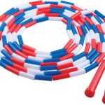 Champion Sports Plastic Segmented Jump Ropes  7 to 16 ft Lengths  Fun, Durable Ropes for All Ages, Available in Multiple Color Options, Great for Cardiovascular Fitness & Rhythm