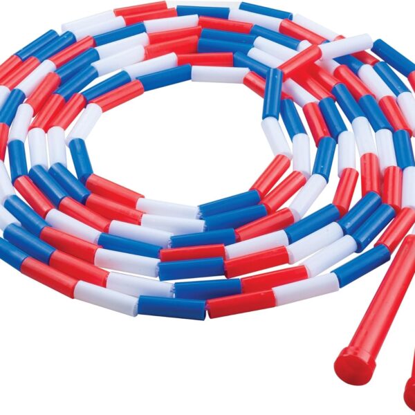 Champion Sports Plastic Segmented Jump Ropes  7 to 16 ft Lengths  Fun, Durable Ropes for All Ages, Available in Multiple Color Options, Great for Cardiovascular Fitness & Rhythm