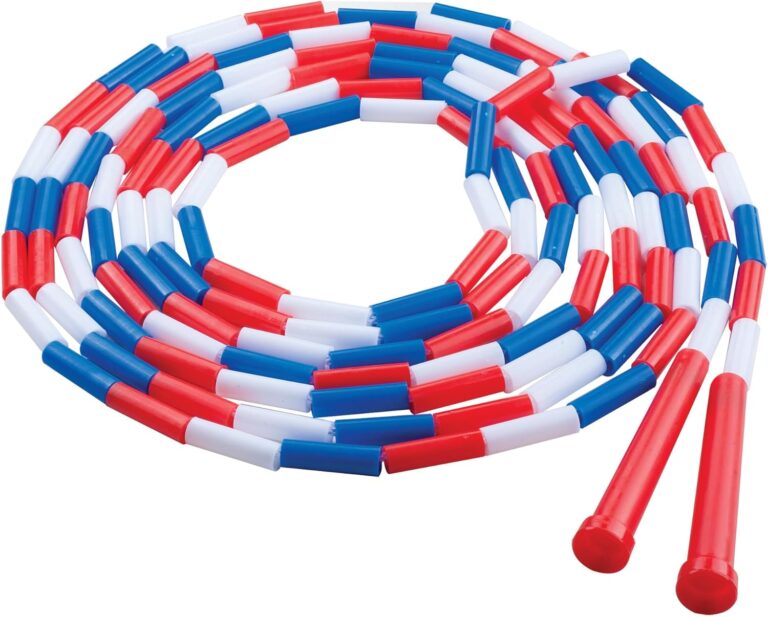 Champion Sports Plastic Segmented Jump Ropes  7 to 16 ft Lengths  Fun, Durable Ropes for All Ages, Available in Multiple Color Options, Great for Cardiovascular Fitness & Rhythm