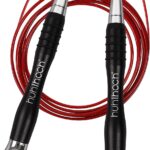 High Speed Jump Rope - Self-Locking No-Screw Design, Weighted Jump Rope, 360 Fast Rotation, Silicone Textured Design, Non-Slip, Includes 2 Speed Ropes Cables for Optimal Fitness Training & More - CrossFit Jump Rope.