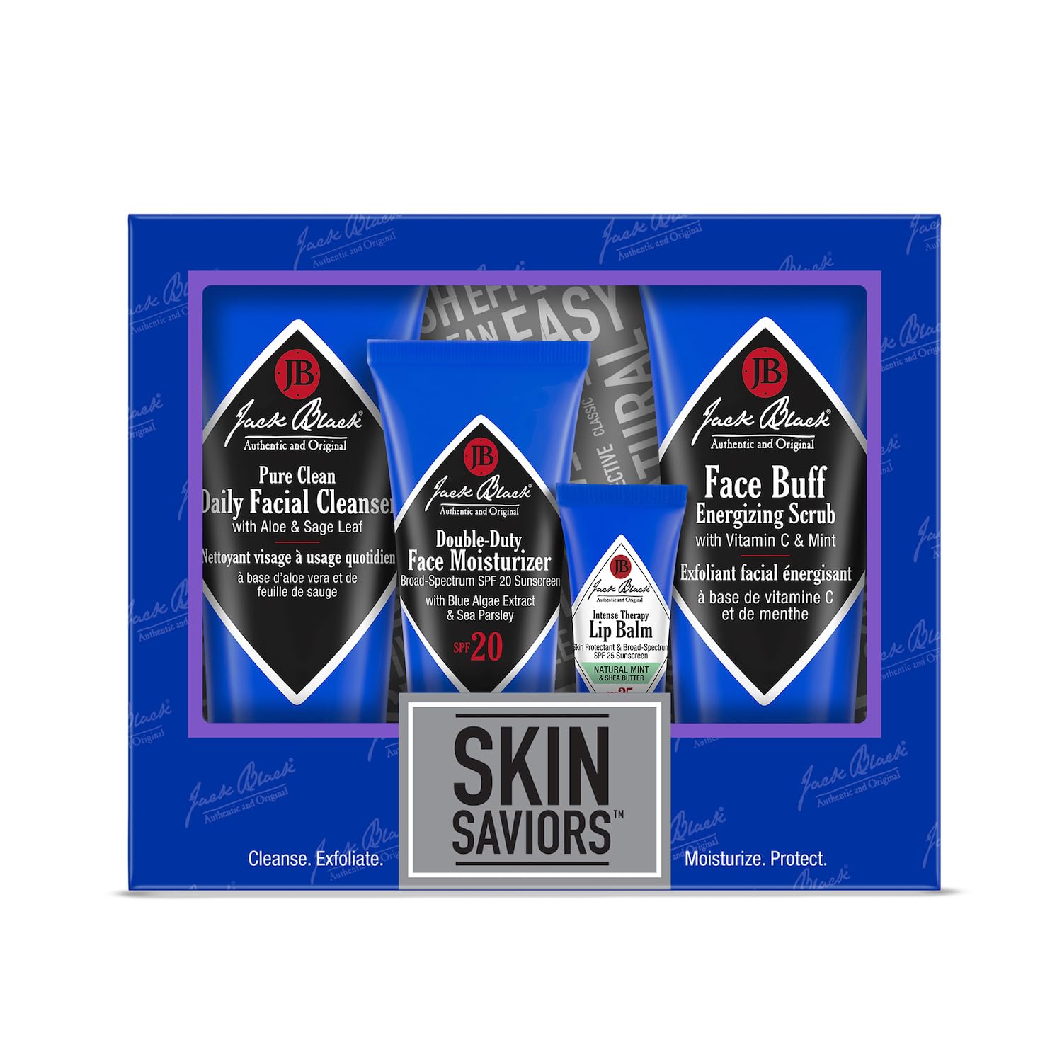Jack Black Set for Men Mens Skin Care Kit, Mens Skincare Gift Set Jack Black Set for Men Mens Skin Care Kit, Mens Skincare Gift Set