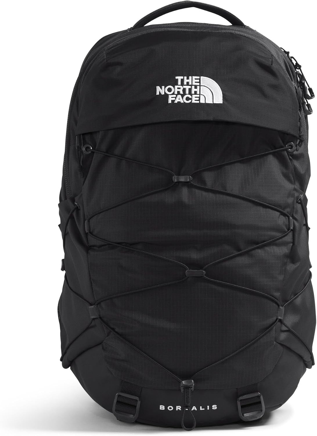 The North Face Borealis Commuter Laptop Backpack - Water Repellent, 16" Laptop Sleeve, Large Main Compartment, TNF Black/TNF Black-NPF, One Size The North Face Borealis Commuter Laptop Backpack - Water Repellent, 16" Laptop Sleeve, Large Main Compartment, TNF Black/TNF Black-NPF, One Size