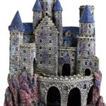 Penn-Plax Age-of-Magic Wizards Castle Aquarium Dcor  Resin for Freshwater and Saltwater Fish Tanks  Large (RRW8)