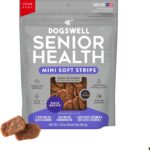 Dogswell Lifestage Senior Treats Mini Soft Strip Duck, 10 oz. Bag