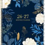 2026-2027 Monthly Planner - 2 Year Monthly Planner/Calendar 2026-2027, Jan 2026 - Dec 2027, 11" x 9", 24 Months, Tabs, Back Pocket, Holidays, Twin-Wire Binding, Note Pages
