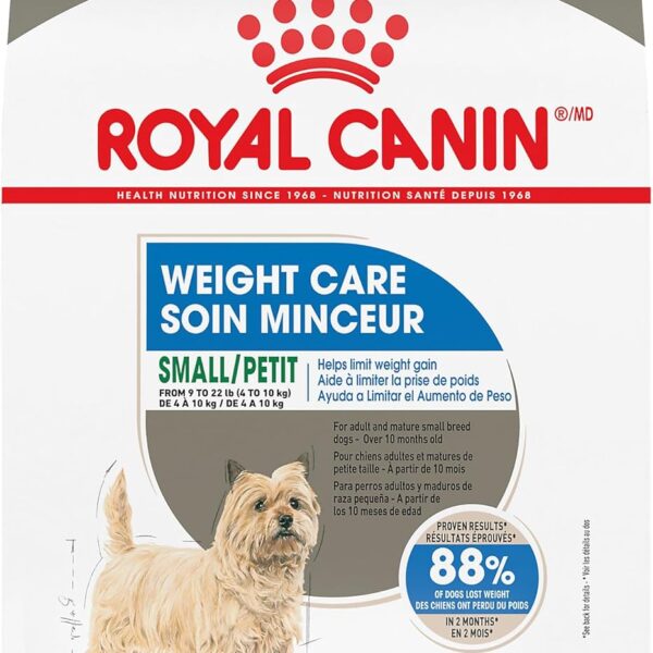 Royal Canin Canine Care Nutrition Small Weight Care Adult Dry Dog Food, 2.5 lb Bag