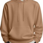 COOFANDY Mens Hoodies Pullover Long Sleeve Casual Fashion Sweatshirts Drawstring Gym Hooded Shirt with Kanga Pocket