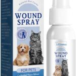 Pet Wound Care Spray | Relieve Cats and Dogs Skin Itching & Soothe Irritated Skin | Pet Wound Care Solution