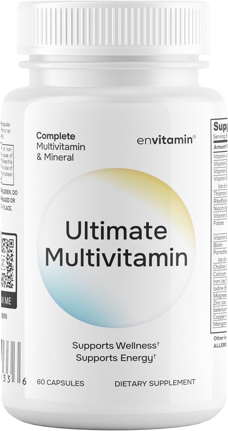 Ultimate Multivitamin Multimineral and Superfood with 42 Fruit and Vegetable Blend, 60 Count Ultimate Multivitamin Multimineral and Superfood with 42 Fruit and Vegetable Blend, 60 Count