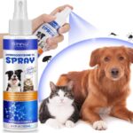 Specifically Formulated Hydrocortisone Spray for Dogs, Cats 120ML, Itch Relief Spray,Hot Spot Treatment for Dogs,Rapidly Alleviate Dry Itchy Skin,Skin Allergies,Dermatitis,Reduces Topical Inflammation
