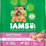 IAMS Proactive Health Small Breed Dog Food Dry with Real Chicken, 15 lb. Bag