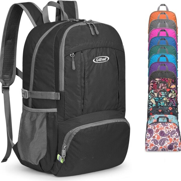 G4Free 40L Lightweight Packable Hiking Backpack, Waterproof Travel Daypack