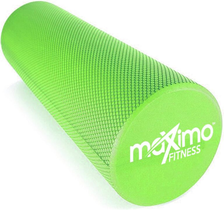 Maximo Fitness Foam Roller - High Density Exercise Roller for Trigger Point Self Massage, Muscle and Back Roller for Fitness, Physical Therapy, Yoga and Pilates, Gym Equipment