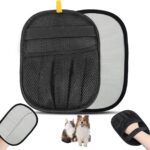 Electrostatic Pet Hair Remover Glove-Furniture/Couch/Carpet/Car Seat Hair Removal, Efficient Pet Grooming Glove for Dogs & Cats, Washable Reusable Static Removal Gloves for Pet Hair