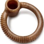 Benebone Ring Durable Dog Chew Toy for Aggressive Chewers, Real Bacon, Made in USA, Large