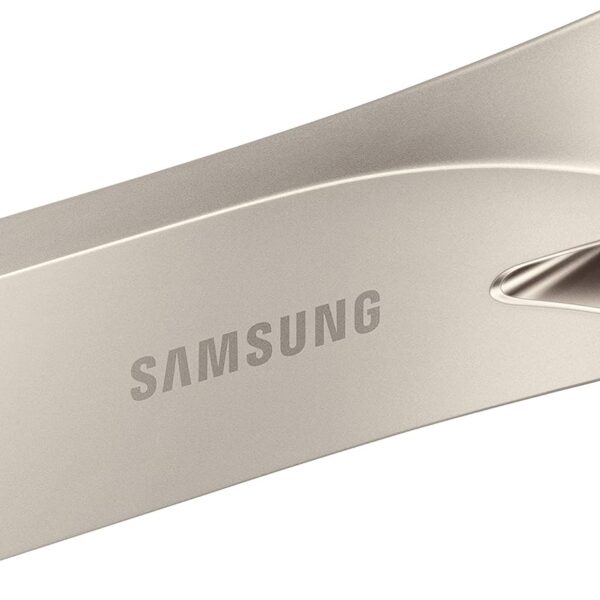SAMSUNG BAR Plus 256GB - 400MB/s USB 3.1 Flash Drive Champagne Silver (MUF-256BE3/AM)