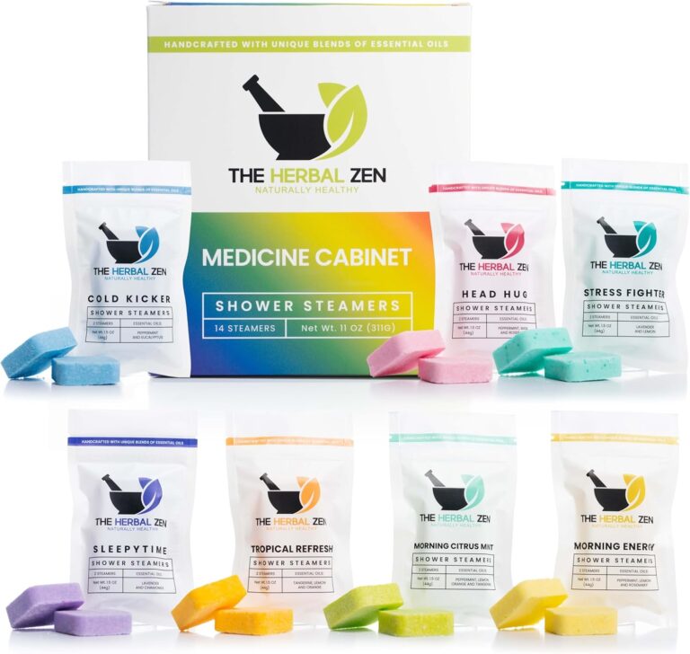 Shower Steamers Aromatherapy Tablets  Variety Pack - Shower Bombs Aromatherapy Made in USA  Valentines Day Gift for Her and Him  Natural Essential Oils  Adult Christmas Stocking Stuffers (14 pack)