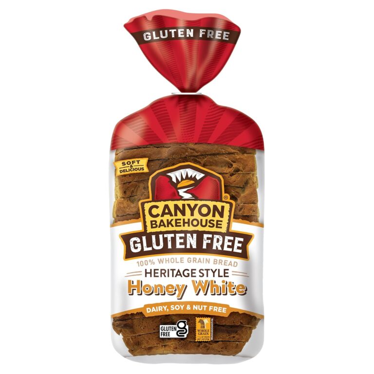 Canyon Bakehouse Heritage Honey White Bread, Gluten-Free , 24 oz (Frozen)