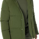 Amazon Essentials Mens Mid-Length Hooded Puffer Coat (Available in Big & Tall)