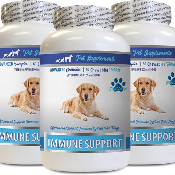 Dog Health - Dog Health Supplements - Dogs Immune Support - Licorice Root Extract - Licorice Root Capsule - 3 Bottles (180 Chews)