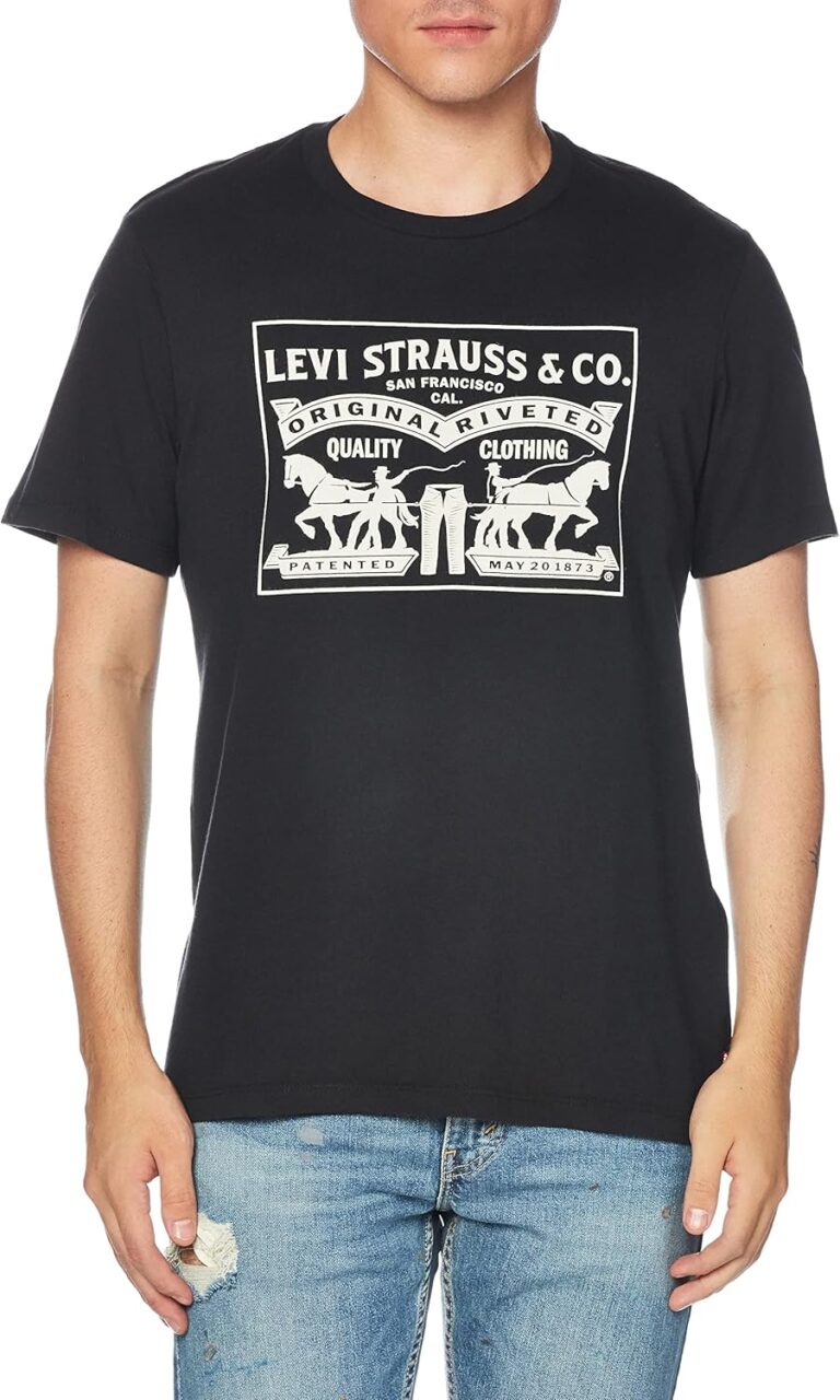 Levi's Mens 2-Horse Graphic Tee