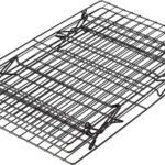Wilton Excelle Elite 3-Tier Cooling Rack for Cookies, Cake and More - Cool Batches of Cookies, Cake Layers or Finger Foods, Black