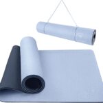 IUGA Yoga Mat Thick Non Slip Anti-tear Pilates Mat Eco Friendly Hot Yoga Mats for Workout & Exercise(72"x 24"x 6mm)