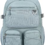 Lohol Water Resistant Backpack with Mulitiple Pockets for School Travel Outdoor College, 15.6 inch Laptop Daypack for Men and Women (Blue)