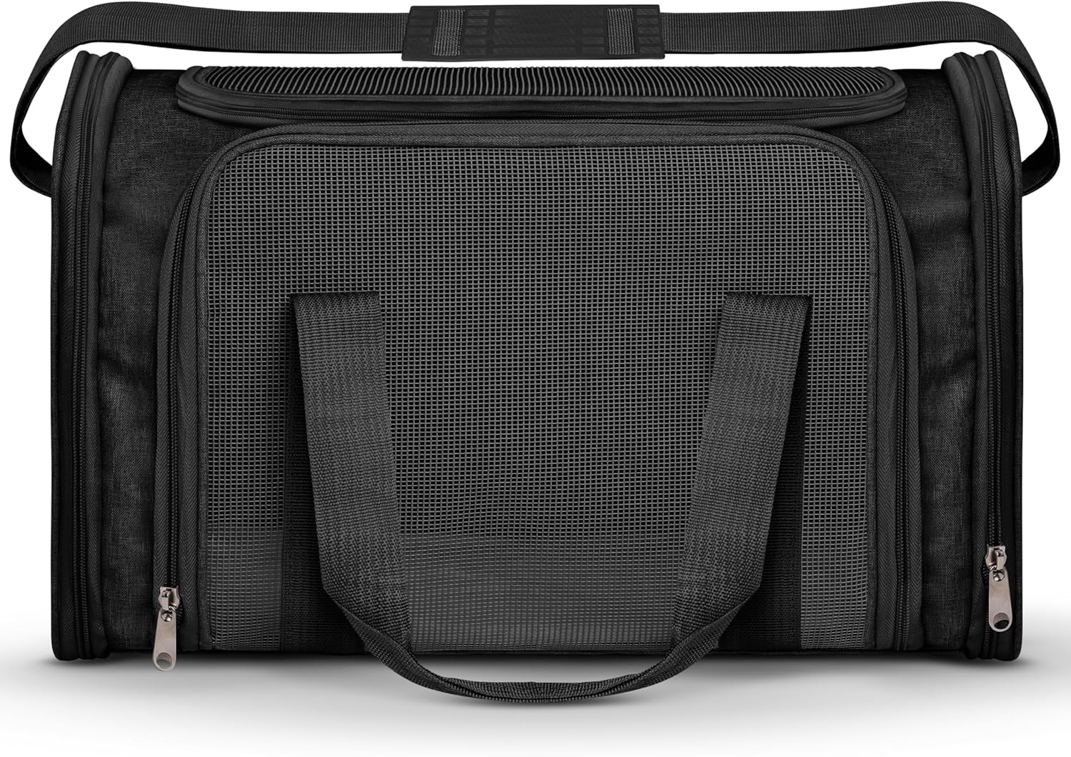 Airline Approved Medium Pet Carrier for Cats & Dogs Foldable Dog Bag with Soft Mat, Breathable Mesh Windows, Travel-Ready Cat Carrier (Up to 15 lbs, Black) Airline Approved Medium Pet Carrier for Cats & Dogs Foldable Dog Bag with Soft Mat, Breathable Mesh Windows, Travel-Ready Cat Carrier (Up to 15 lbs, Black)