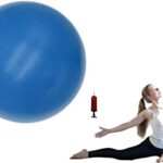 Small Exercise Ball for Between Knees, 6 inch Pilates Ball with Pump, Mini Yoga Core Ball Physical Therapy