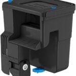 Seachem Tidal Power Aquarium Filter - 35 Gallon Large Fish Tank Filter,black