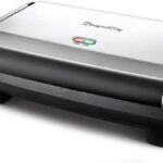 Breville BSG520XL Panini Duo Nonstick Sandwich Maker Press, 2 Slice, Brushed Stainless Steel