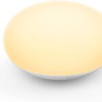 Baby Night Light, Nursery Night Lamp for Breastfeeding, Soft BPA Free Silicone Touch Night Lamp, Eye Caring, Easy Flip Design, Stepless Dimming, 1-Pack