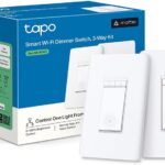 TP-Link Tapo Smart 3 Way Dimmer Switch KIT, Matter Compatible, Energy Monitoring, Neutral Wire Required, Works with Alexa, Siri, Google Home, SmartThings, UL Certified, 2.4GHZ Wi-Fi, Tapo S515D KIT