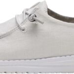 Hey Dude Women's Wendy Chambray | Women's Shoes | Women's Lace Up Loafers | Comfortable & Light-Weight