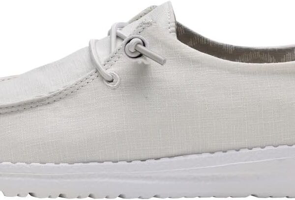 Hey Dude Women's Wendy Chambray | Women's Shoes | Women's Lace Up Loafers | Comfortable & Light-Weight