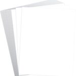 White Cardstock, 8x10 Cardstock Paper, 250gsm Thick Cardstock, Smooth Card Paper,90 Lb Heavy Card Stock Paper, Printer Paper For Stationary Printing, Invitations, Cards, Menus, Images(25Sheets)