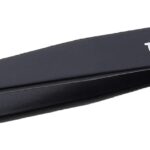 Tweezerman Black Stainless Steel Slant Tweezer - Eyebrow Tweezers for Women and Men