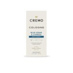 Cremo Cologne For Men – Blue Cedar & Cypress Mens Cologne Spray, A Woodsy Scent with Notes of Lemon Leaf, Cypress and Cedar, Multi-Layered Signature Men’s Fragrances, 3.4 Fl Oz