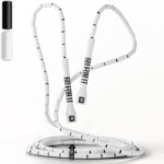 Sportbit Elite Beaded Jump Rope  Adjustable for Kids & Adults, Durable Fitness Skipping Rope for Cardio, Gym, Home & Outdoor Workouts