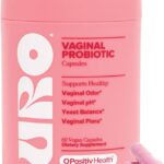 O Positiv URO Vaginal Probiotics for Women pH Balance with Prebiotics & Lactobacillus  Vaginal Health Supplement  Promote Healthy Vaginal Odor & Flora, 60 Count (Pack of 1), 1 Month Supply