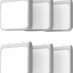 Solatec Plug-in Led Night Light with Auto Dusk to Dawn Sensor,Adjustable Brightness and Color, Warm White,Cool White Lights for Bathroom,Hallway,Bedroom, Kids Room, Kitchen, Stairway, 6 Pack
