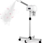 Professional Facial Steamer for Estheticians, Hot Mist & Timer Function, Vaporizador Facial Professional Steamer On Wheels for Home Use & Spa Salon Skin Cleasning