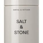 Salt & Stone Aluminum Free Deodorant | Extra Strength 48 Hour Protection for Women & Men | Made with Seaweed Extracts, Niacinamide & Prebiotics | Santal & Vetiver