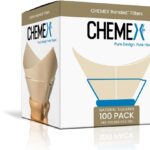 Chemex Bonded Filter - Natural Square - 100 ct - Exclusive Packaging