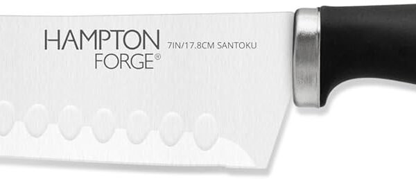 Hampton Forge Epicure7" SantokuKnife Black