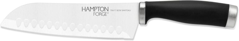 Hampton Forge Epicure7" SantokuKnife Black