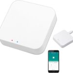 Smart Multi-mode Gateway: ZigBee 3.0 & Bluetooth & Mesh Hub, App Remote Control, Intelligent Bridge Wireless Smart Home Gateway Voice Control via Alexa/Google Home (ONLY Surport Tuya Smart Devices)