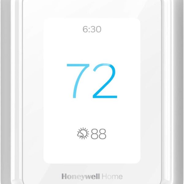 Honeywell Home T9 WIFI Smart Thermostat, Smart Room Sensor Ready, Touchscreen Display, Alexa and Google Assist